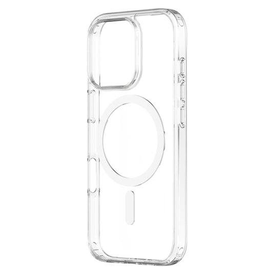 ZGA Magsafe Clear PC Hybrid TPU Phone Case, For iPhone 16 Pro Max, For iPhone 16 Pro, For iPhone 16 Plus, For iPhone 16, For iPhone 15 Pro Max, For iPhone 15 Pro, For iPhone 15 Plus, For iPhone 15