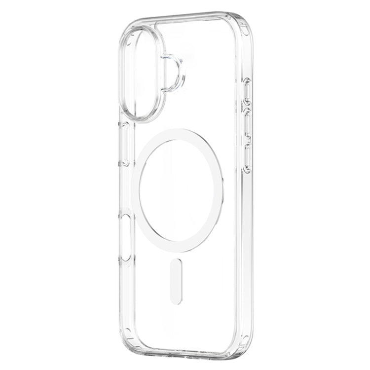 ZGA Magsafe Clear PC Hybrid TPU Phone Case, For iPhone 16 Pro Max, For iPhone 16 Pro, For iPhone 16 Plus, For iPhone 16, For iPhone 15 Pro Max, For iPhone 15 Pro, For iPhone 15 Plus, For iPhone 15