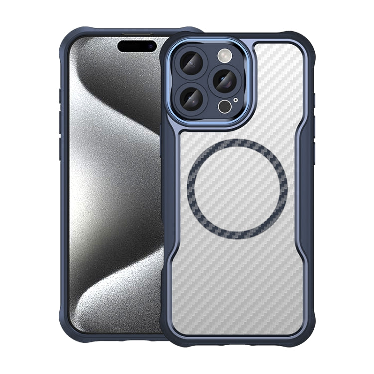 Carbon Fiber Texture MagSafe Translucent Phone Case, For iPhone 16 Pro Max, For iPhone 16 Pro, For iPhone 16 Plus, For iPhone 16, iPhone 16e, For iPhone 15 Pro Max, For iPhone 15 Pro, For iPhone 15 Plus / 14 Plus