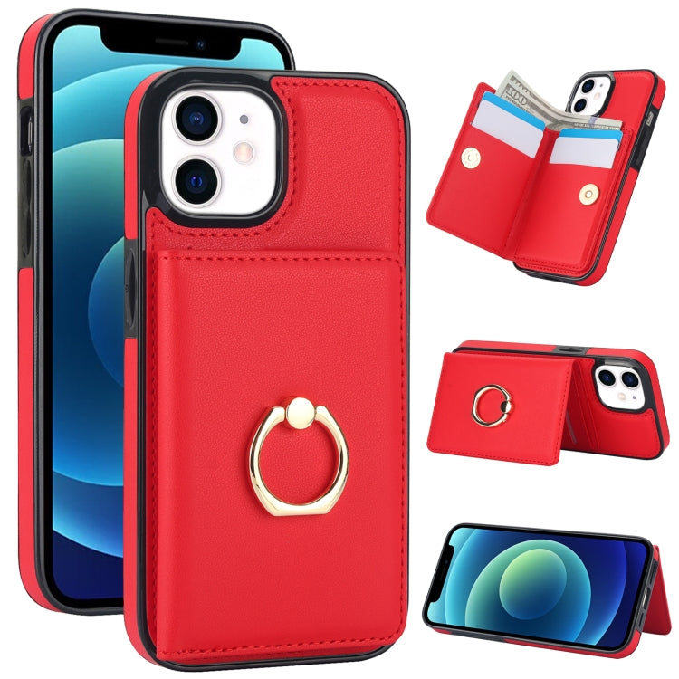 RFID Anti-theft Card Ring Holder Phone Case, For iPhone 14 Plus, For iPhone 14/13, For iPhone 14 Pro, For iPhone 14 Pro Max