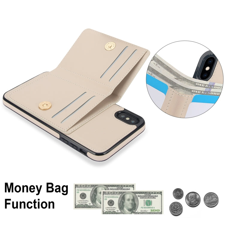 RFID Anti-theft Card Ring Holder Phone Case, For iPhone XS Max, For iPhone 8 Plus / 7 Plus