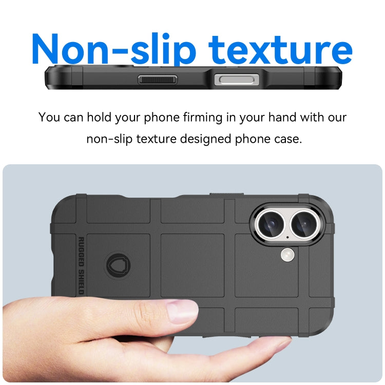 Full Coverage Shockproof TPU Phone Case, For iPhone 16 Pro Max, For iPhone 16 Pro, For iPhone 16 Plus, For iPhone 16, iPhone 16e