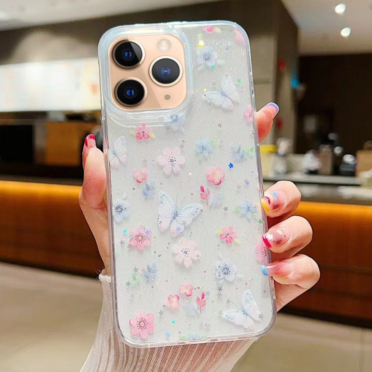 Fresh Small Floral Epoxy TPU Phone Case, For iPhone 12 mini, For iPhone 11 Pro Max, For iPhone 11, For iPhone 11 Pro, For iPhone XR