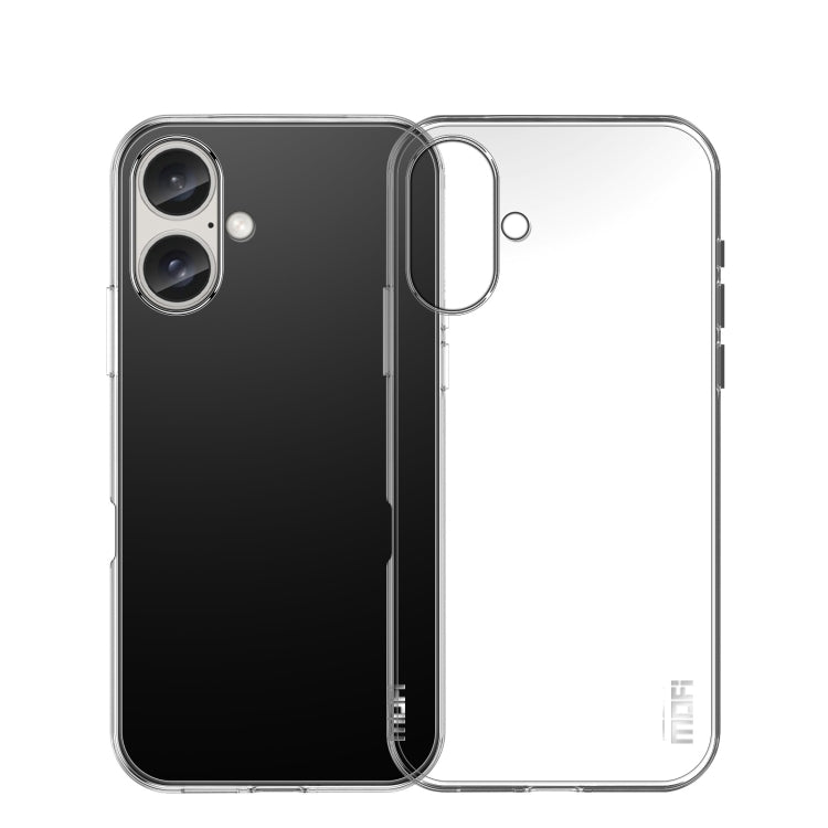 MOFI Ming Series Ultra-thin TPU Phone Case, For iPhone 16 Pro Max, For iPhone 16 Pro, For iPhone 16 Plus, For iPhone 16, iPhone 16e, For iPhone 15 Pro Max, For iPhone 15 Pro, For iPhone 15 Plus, For iPhone 15