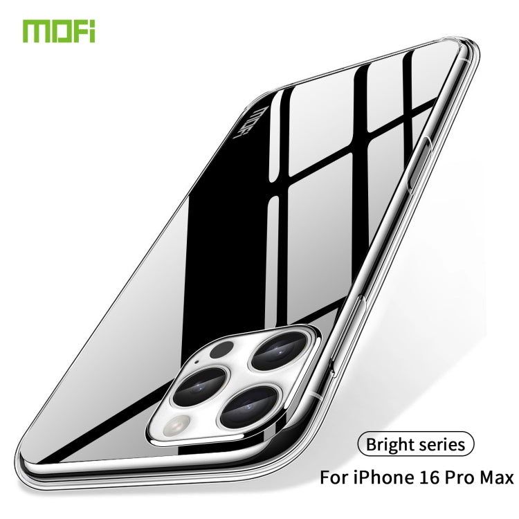 MOFI Ming Series Ultra-thin TPU Phone Case, For iPhone 16 Pro Max, For iPhone 16 Pro, For iPhone 16 Plus, For iPhone 16, iPhone 16e, For iPhone 15 Pro Max, For iPhone 15 Pro, For iPhone 15 Plus, For iPhone 15