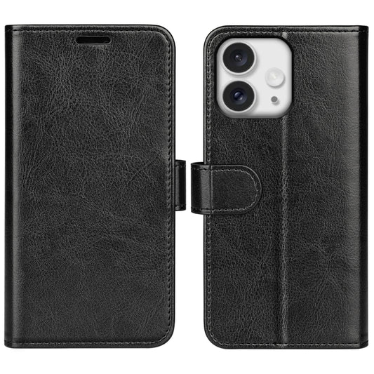 R64 Texture Horizontal Flip Leather Phone Case, For iPhone 16 Pro Max, For iPhone 16 Pro, For iPhone 16 Plus, For iPhone 16, For iPhone 16e, For iPhone 15 Pro Max, For iPhone 15 Pro, For iPhone 15 Plus