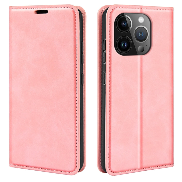 Retro-skin  Magnetic Suction Leather Phone Case, For iPhone 16 Pro Max, For iPhone 16 Pro, For iPhone 16 Plus, For iPhone 16, iPhone 16e, For iPhone 15 Pro Max