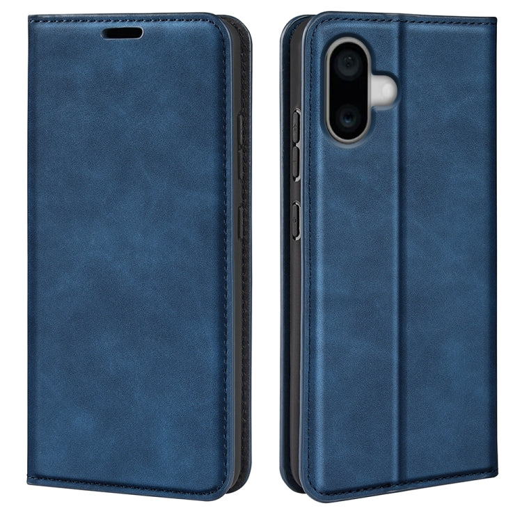 Retro-skin  Magnetic Suction Leather Phone Case, For iPhone 16 Pro Max, For iPhone 16 Pro, For iPhone 16 Plus, For iPhone 16, iPhone 16e, For iPhone 15 Pro Max