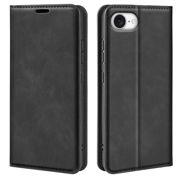 Retro-skin  Magnetic Suction Leather Phone Case, For iPhone 16 Pro Max, For iPhone 16 Pro, For iPhone 16 Plus, For iPhone 16, iPhone 16e, For iPhone 15 Pro Max