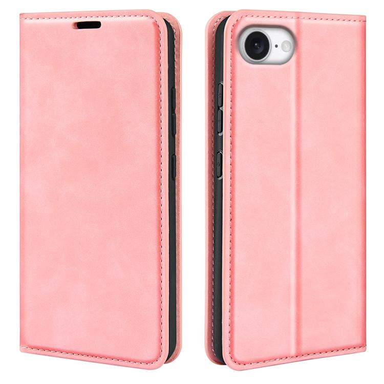 Retro-skin  Magnetic Suction Leather Phone Case, For iPhone 16 Pro Max, For iPhone 16 Pro, For iPhone 16 Plus, For iPhone 16, iPhone 16e, For iPhone 15 Pro Max