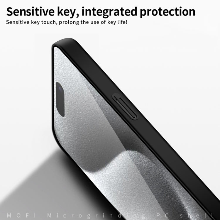 MOFI Frosted PC Ultra-thin Hard Phone Case, For iPhone 16 Pro Max, For iPhone 16 Pro, For iPhone 16 Plus, For iPhone 16, iPhone 16e, For iPhone 15 Pro Max