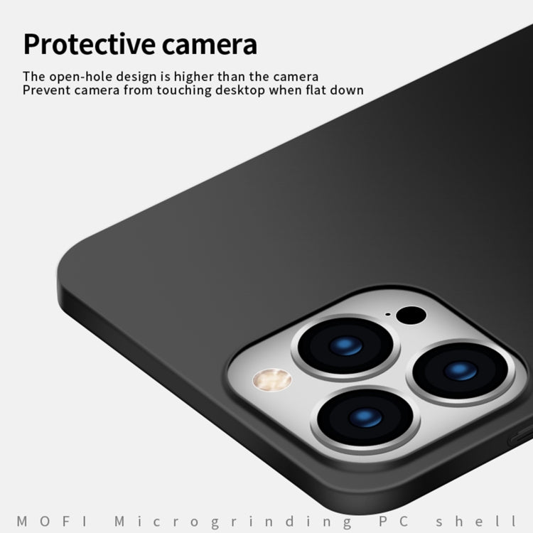 MOFI Frosted PC Ultra-thin Hard Phone Case, For iPhone 16 Pro Max, For iPhone 16 Pro, For iPhone 16 Plus, For iPhone 16, iPhone 16e, For iPhone 15 Pro Max