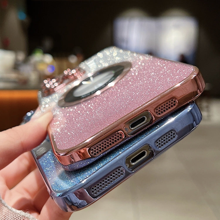 Gradient Glitter Electroplating MagSafe TPU Phone Case, For iPhone 12 Pro Max, For iPhone 12 Pro, For iPhone 11 Pro Max, For iPhone 11