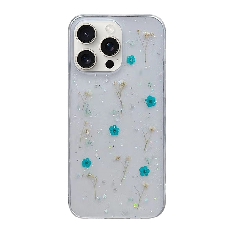 Gypsophila Flowers Pattern TPU Protective Phone Case, For iPhone 16e, For iPhone 16 Pro Max, For iPhone 16 Pro, For iPhone 16 Plus, For iPhone 16, For iPhone 15 Pro Max, For iPhone 15 Pro, For iPhone 15 Plus