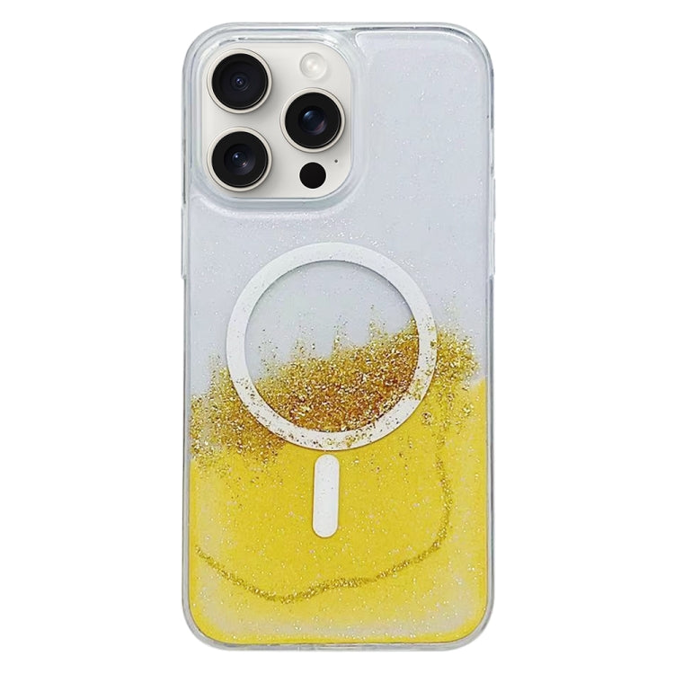 Gilding MagSafe Hybrid Clear TPU Phone Case, For iPhone 15 Pro Max, For iPhone 15 Pro, For iPhone 15 Plus, For iPhone 15