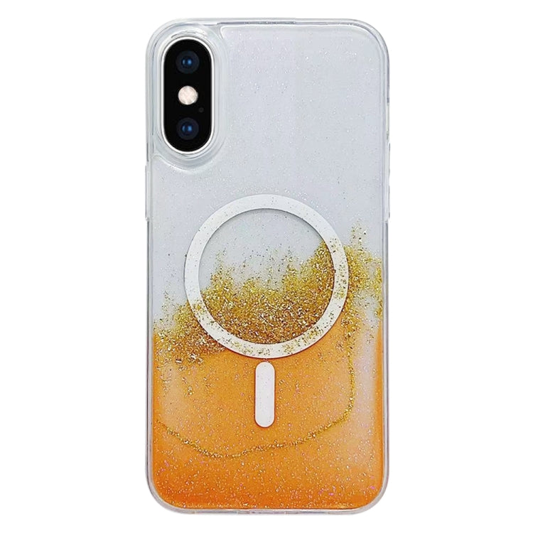 Gilding MagSafe Hybrid Clear TPU Phone Case, For iPhone 11 Pro, For iPhone X / XS, For iPhone XR, For iPhone XS Max