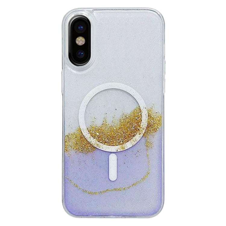 Gilding MagSafe Hybrid Clear TPU Phone Case, For iPhone 11 Pro, For iPhone X / XS, For iPhone XR, For iPhone XS Max