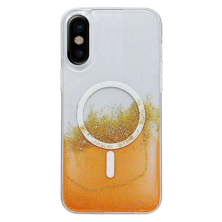 Gilding MagSafe Hybrid Clear TPU Phone Case, For iPhone 11 Pro, For iPhone X / XS, For iPhone XR, For iPhone XS Max