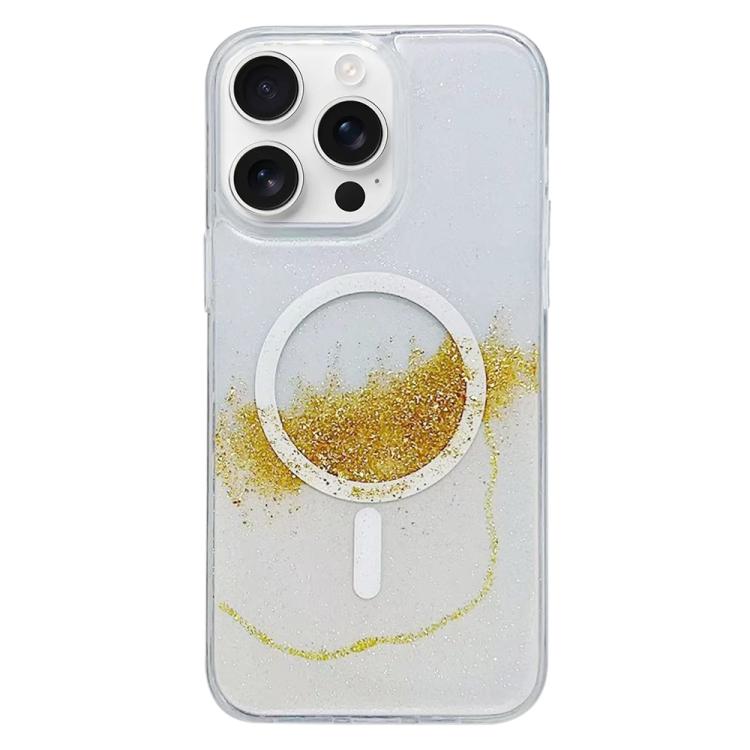 Gilding MagSafe Hybrid Clear TPU Phone Case, For iPhone 16 Pro Max, For iPhone 16 Pro, For iPhone 16 Plus, For iPhone 16