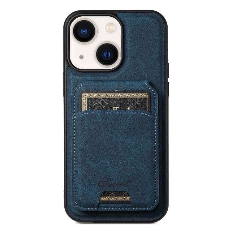 Suteni H16 Litchi Texture Leather Detachable Wallet Back Phone Case, For iPhone 15, For iPhone 14 Plus, For iPhone 14, For iPhone 14 Pro, For iPhone 14 Pro Max, For iPhone 13 Pro Max, For iPhone 13 Pro, For iPhone 13