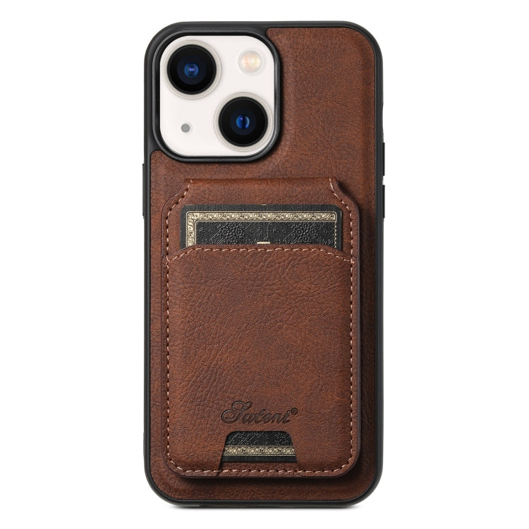 Suteni H17 Litchi Texture Leather MagSafe Detachable Wallet Phone Case, For iPhone 15, For iPhone 14 Plus, For iPhone 14, For iPhone 14 Pro, For iPhone 14 Pro Max, For iPhone 13 Pro Max, For iPhone 13 Pro, For iPhone 13