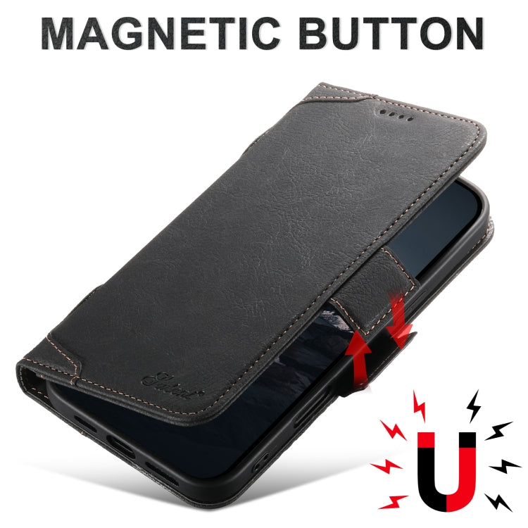 SUTENI J07 Multifunctional Horizontal Flip Magsafe Leather Phone Case, For iPhone 16 Pro Max, For iPhone 16 Pro, For iPhone 16 Plus, For iPhone 16, For iPhone 15 Pro Max, For iPhone 15 Pro