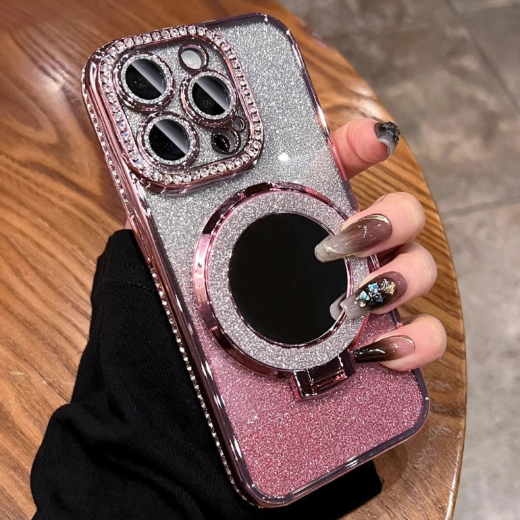 Rhinestone Mirror Glitter MagSafe TPU Phone Case, For iPhone 14 Pro, For iPhone 14 Pro Max, For iPhone 13 Pro Max, For iPhone 13 Pro, For iPhone 13