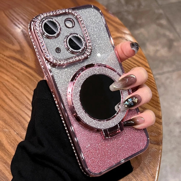 Rhinestone Mirror Glitter MagSafe TPU Phone Case, For iPhone 14 Pro, For iPhone 14 Pro Max, For iPhone 13 Pro Max, For iPhone 13 Pro, For iPhone 13