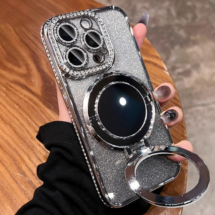 Rhinestone Mirror Glitter MagSafe TPU Phone Case, For iPhone 12, For iPhone 12 Pro Max, For iPhone 12 Pro, For iPhone 11 Pro Max, For iPhone 11