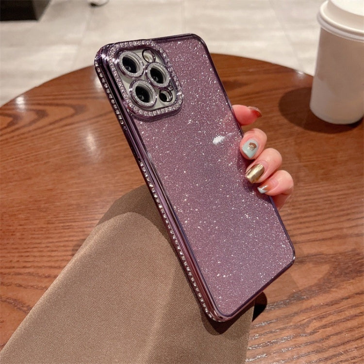 Diamond Glitter TPU Phone Case, For iPhone 15 Pro, For iPhone 15 Plus, For iPhone 15, For iPhone 14 Plus, For iPhone 14