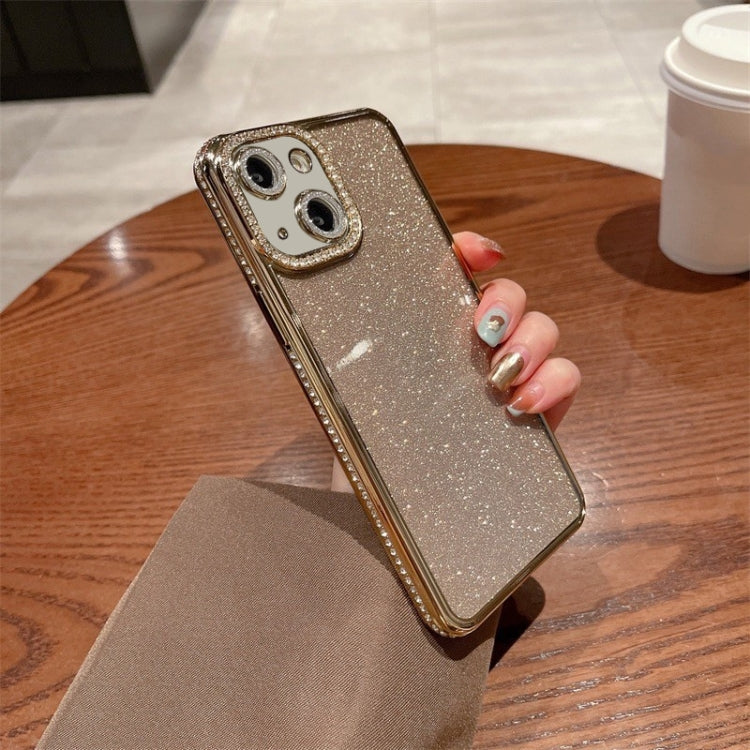 Diamond Glitter TPU Phone Case, For iPhone 15 Pro, For iPhone 15 Plus, For iPhone 15, For iPhone 14 Plus, For iPhone 14