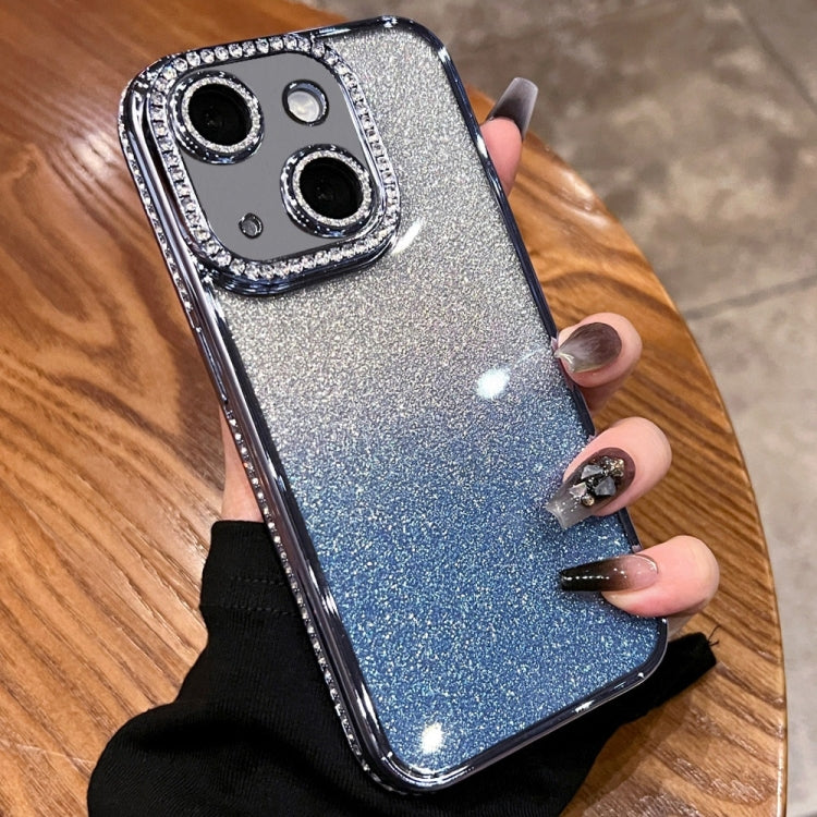 Diamond Gradient Glitter TPU Phone Case, For iPhone 15 Pro, For iPhone 15 Plus, For iPhone 15, For iPhone 14 Plus, For iPhone 14