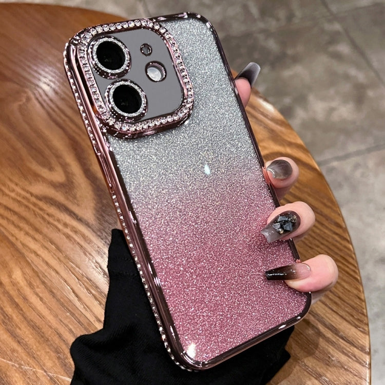 Diamond Gradient Glitter TPU Phone Case, For iPhone 12, For iPhone 12 Pro Max, For iPhone  12 Pro, For iPhone 11 Pro Max, For iPhone  11