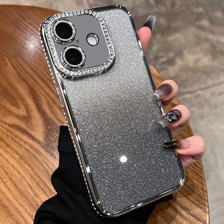 Diamond Gradient Glitter TPU Phone Case, For iPhone 16 Pro Max, For iPhone 16 Pro, For iPhone 16 Plus, For iPhone 16, For iPhone 15 Pro Max