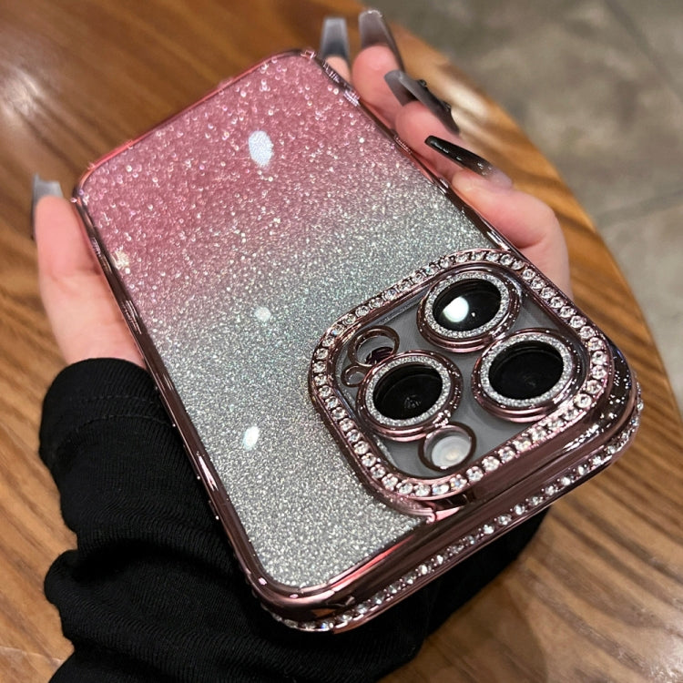 Diamond Gradient Glitter TPU Phone Case, For iPhone 14 Pro, For iPhone 14 Pro Max, For iPhone 13 Pro Max, For iPhone 13 Pro, For iPhone 13